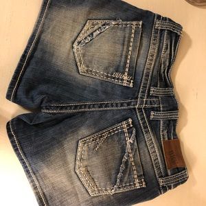 BKE Denim Culture Stretch Shorts